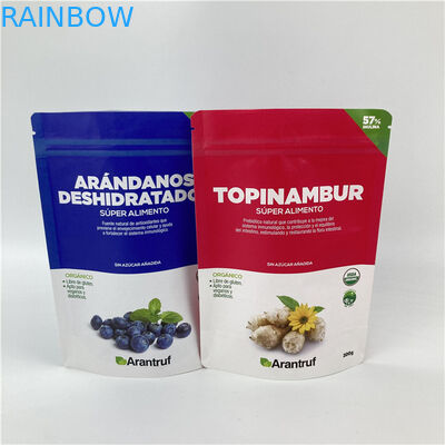 Dimensione personalizzata / Disegno Colorato Stampa Doypack Materiale ecologico e sicuro