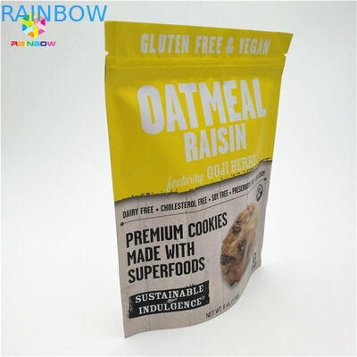 Materiale ecologico e sicuro Sacchetti di imballaggio per snack accettati fino a 10 colori disponibili