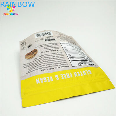 Materiale ecologico e sicuro Sacchetti di imballaggio per snack accettati fino a 10 colori disponibili