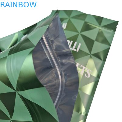 Imballaggio in plastica per lo scrub del corpo Borsa bagno sale naturale baglietti Mylar con cerniera