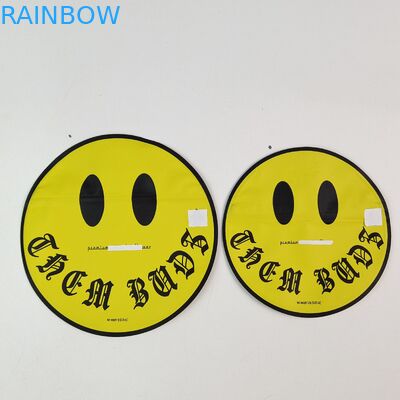 Sacchetti Mylar Irregolari da 3,5g e 7g con Cerniera, Stampa Interna, Alluminio, a Prova di Odore, in Plastica Comestibile