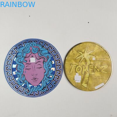 Sacchetti Mylar Irregolari da 3,5g e 7g con Cerniera, Stampa Interna, Alluminio, a Prova di Odore, in Plastica Comestibile