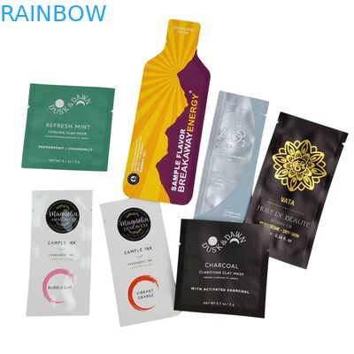 Sachet cosmetico per la cura della pelle Crema per il viso Lozione per la pulizia della pelle Imballaggio campione 1ml 2ml 5ml 10ml Sacchetto di plastica