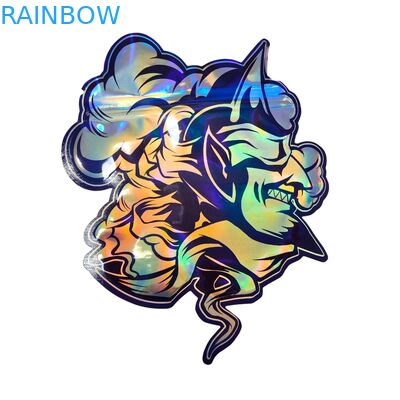 Sacchetti in Mylar Olografici Soft Touch con Zip per Caramelle Erbe Fiori Secchi Gommose Biscotti Zucchero Confezionamento a Prova di Bambino