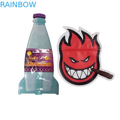 All'interno di sacchetti di mylar stampati per erbe, tabacco, commestibili, caramelle gommose, biscotti, confezioni lucide, termosaldabili, sacchetti di plastica a forma speciale