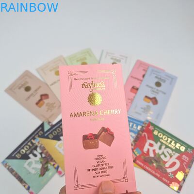 Sacchetto di foglio di alluminio commestibile Sigillo posteriore Piccolo sacchetto di plastica Mylar Avena Cioccolato Energy Bar Cookie Snack Sacchetto di imballaggio per caramelle