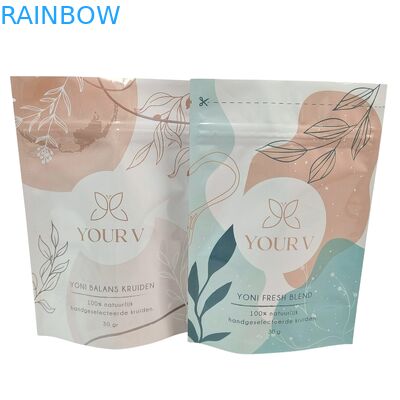 Sacchetti di Mylar biodegradabili personalizzati per sale da bagno 4OZ 5OZ