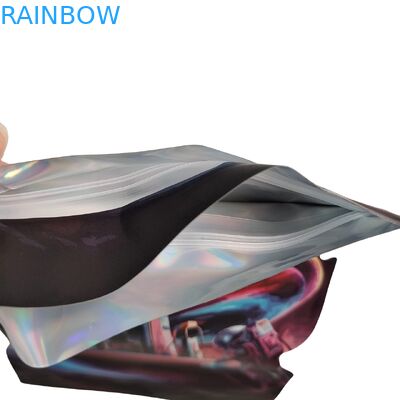 Sacchetti Mylar fustellati personalizzati 3.5g-28g con zip a prova di bambino