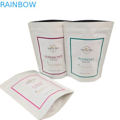 Borsa a zip per sacchi di sale da bagno stampata su misura