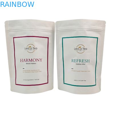 Borsa a zip per sacchi di sale da bagno stampata su misura