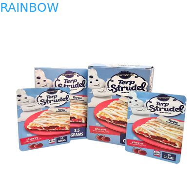 Sacchetti Mylar personalizzati da 3.5g 7g 14g a prova di odore con scatole