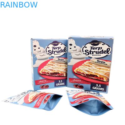 Sacchetti Mylar personalizzati da 3.5g 7g 14g a prova di odore con scatole