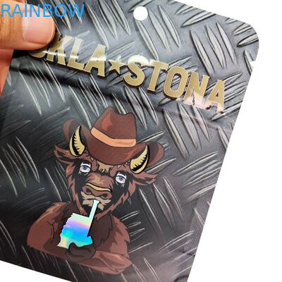 Sacchetti Mylar Richiudibili Personalizzati 3.5g-28g per Confezionamento Alimentare