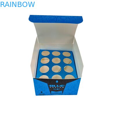 Quantità di pacchetto di scatole pieghevoli personalizzabili e campioni gratuiti di inventario offerti