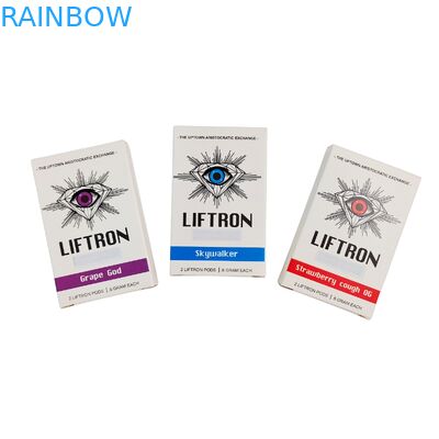 Imballaggio in cartone pieghevole biodegradabile per candele in cartone pieghevole