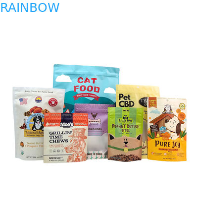 Borsa in piedi riutilizzabile ecologica con spessore da 50 a 200 micron per imballaggi per alimenti per animali domestici