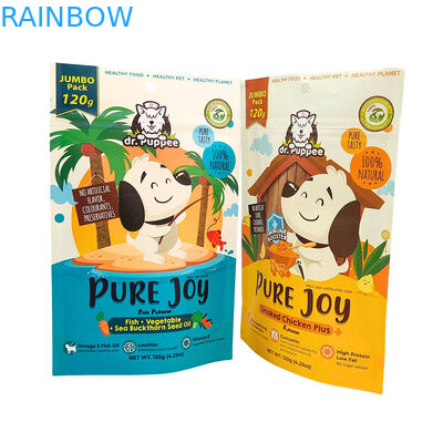 Borsa per alimenti per animali da compagnia stampata su misura con stampa in gravura per imballaggi a prova di umidità