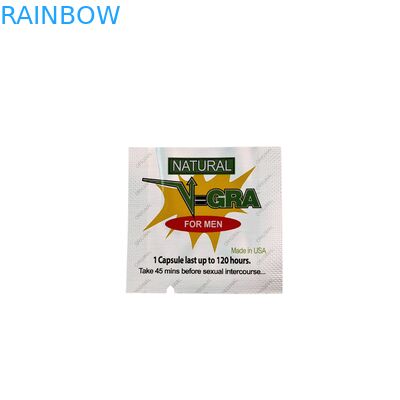 Busta con cerniera in plastica termosaldabile per alimenti con dimensioni personalizzate per pillole, compresse e capsule medicinali