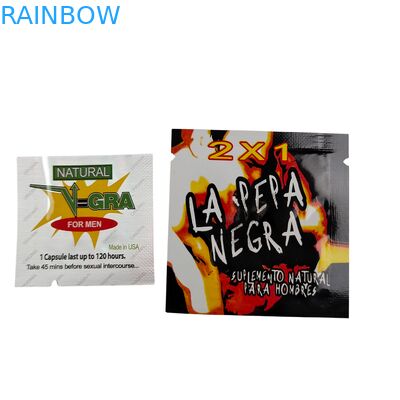 Busta con cerniera in plastica termosaldabile per alimenti con dimensioni personalizzate per pillole, compresse e capsule medicinali