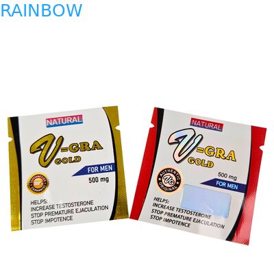 Busta con cerniera in plastica termosaldabile per alimenti con dimensioni personalizzate per pillole, compresse e capsule medicinali
