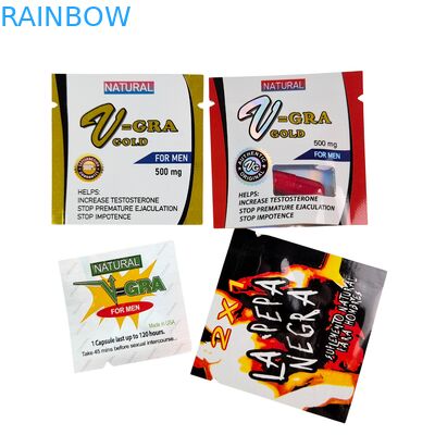 Busta con cerniera in plastica termosaldabile per alimenti con dimensioni personalizzate per pillole, compresse e capsule medicinali