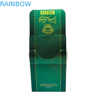 Carta Kraft riciclabile Cartone Kraft Kraft per snack per biscotti Bar energetica Cartone cosmetico Contatore di visualizzazione Imballaggio Spugna