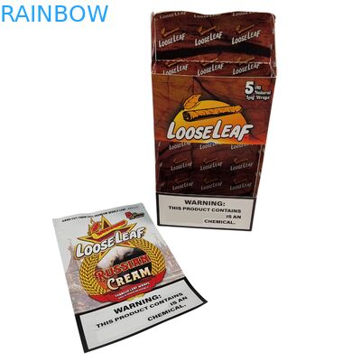 3.5g Biodegradable Mylar Bag Box con spessore di 3,5g Cornice di carta ondulata per lo stoccaggio stampato su misura