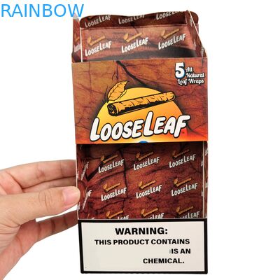 3.5g Biodegradable Mylar Bag Box con spessore di 3,5g Cornice di carta ondulata per lo stoccaggio stampato su misura