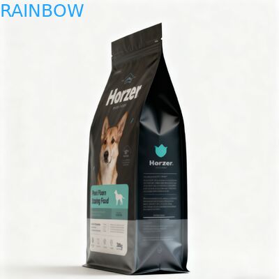 Customized 1KG 2KG 5KG 10KG 20KG 50-200microns Pet Food Pouch Stand-Up Zipper Bag for Dog and Cat Food Packaging