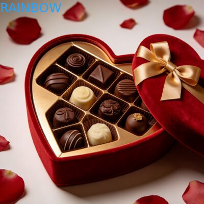 Logo personalizzato Scatola regalo di cioccolato personalizzata Imballaggio Caramelle Cosmetici di cioccolato Scatola bar di cioccolato vuota Scatola