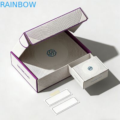 Cartelle di posta regalo biodegradabili personalizzate con laminazione Matt e logo personalizzato