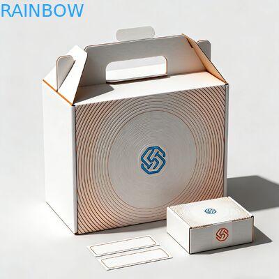 Cartelle di posta regalo biodegradabili personalizzate con laminazione Matt e logo personalizzato