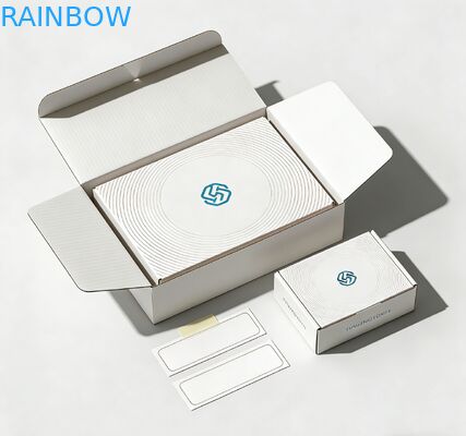 Cartelle di posta regalo biodegradabili personalizzate con laminazione Matt e logo personalizzato