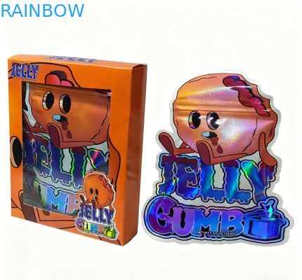 Sacchetti Mylar Richiudibili da 3,5g Personalizzati per Confezioni di Snack Stand Up Pouches