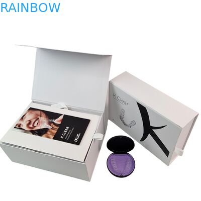 Casella di confezionamento per apparecchi dentali magnetici di lusso con spessore di 350 g