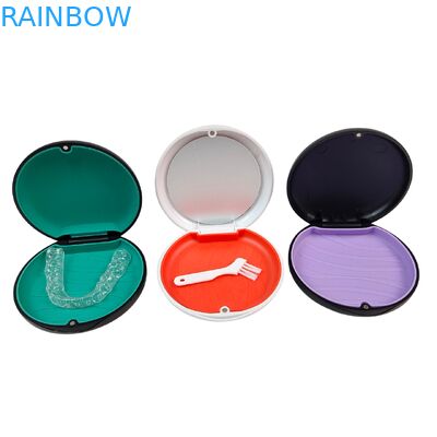 Scatola ortodontica riciclabile con logo personalizzato e chiusura magnetica per imballaggio dentale