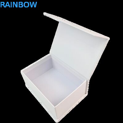 Scatola regalo personalizzata con chiusura magnetica pieghevole, confezione piatta, cartoncino magnetico, chiusura magnetica per abbigliamento