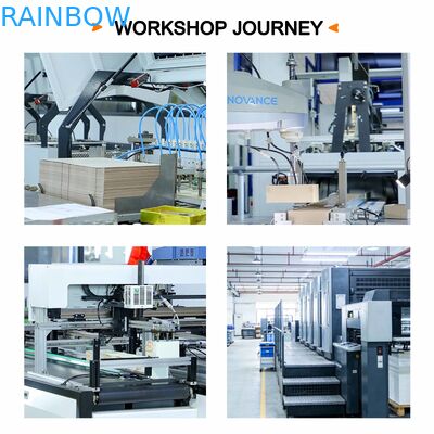 Scatola di carta di dimensioni personalizzate con schermo trasparente e spessore di 350 g per imballaggi alimentari