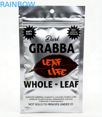 Dispositivi per il riciclaggio di fogli di alluminio resistenti ai bambini Mylar Food Grade Smellproof