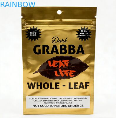 Borsa a maglia a tre lati con sigillo Mylar