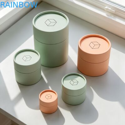 Biodegradabile Dimensioni personalizzabili Tubo di carta kraft di qualità alimentare sicuro per imballaggi per scatole regalo