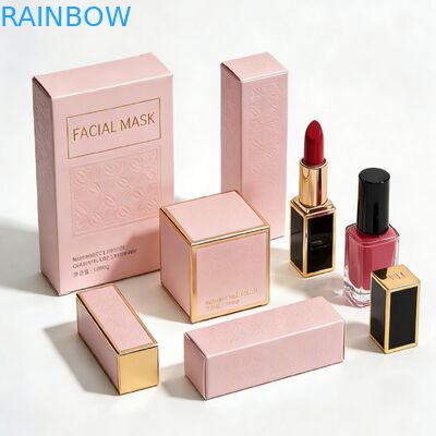 Scatola di profumo di lusso personalizzata con spessore di 350 g e stampa a caldo per confezioni regalo premium