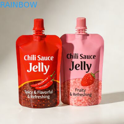 30 ml di sacchetto stampato su misura per bevande alimentari per il confezionamento di succhi e puree per bambini