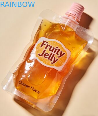 Sacchetto con beccuccio personalizzato da 30 ml per yogurt frullato, succo di frutta per bambini, sacchetto di plastica a forma di beccuccio per alimenti complementari per bambini