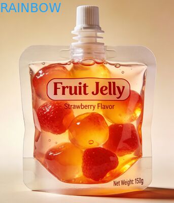 Sacchetto con beccuccio personalizzato da 30 ml per yogurt frullato, succo di frutta per bambini, sacchetto di plastica a forma di beccuccio per alimenti complementari per bambini