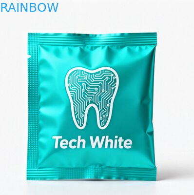 Sacchetto di imballaggio per l'allineatore ortodontico personalizzato con cerniera chiudibile e materiale alimentare in dimensioni personalizzabili
