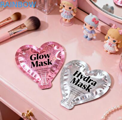 Lozione per la cura della pelle personalizzata Crema imballaggio di plastica Piccolo campione cosmetico sacchetto sacchetto di foglio Mylar sacchetti di sigillo termico sacchetti di piccolo mini sacchetto