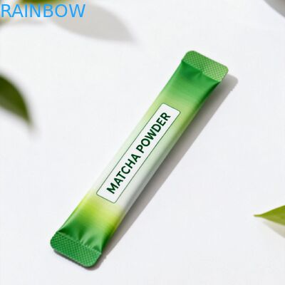 Bustina di polvere di collagene in polvere di tè al latte personalizzata 1g 3g 5g Bustina per alimenti con cerniera laminata in PET riciclabile termosaldabile