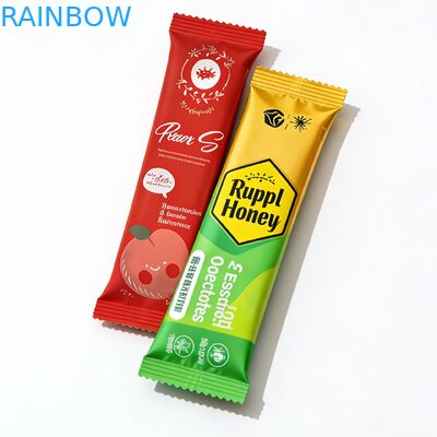 Borsa in Mylar termosaldabile personalizzata Borsa in foglio di alluminio per l'imballaggio di campioni a prova di umidità in dimensioni personalizzate