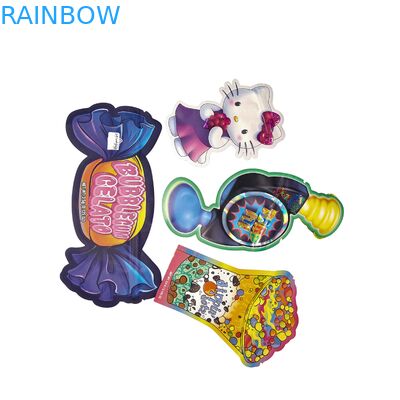 Sacchetti in Mylar stampati personalizzati a prova di odore e a prova di bambino per snack e imballaggi alimentari